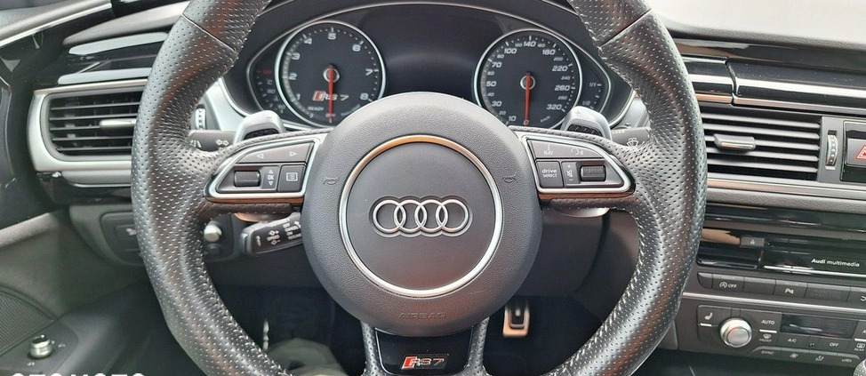 Audi RS7 cena 269000 przebieg: 98000, rok produkcji 2016 z Sompolno małe 352